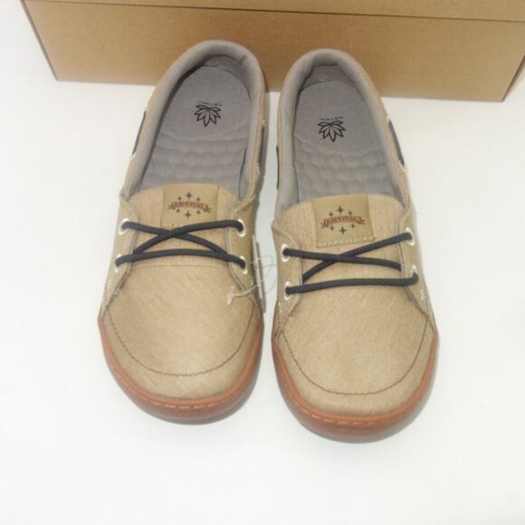 NEW Astral Hemp Porter 2.0 Boat Slip On Shoes Khaki Brown Women's 6 - Picture 2 of 8